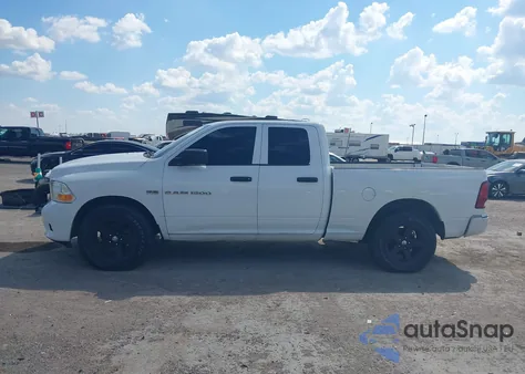 2012 Ram 1500 St из США, поврежденный, VIN 1C6RD7FT4CS261024